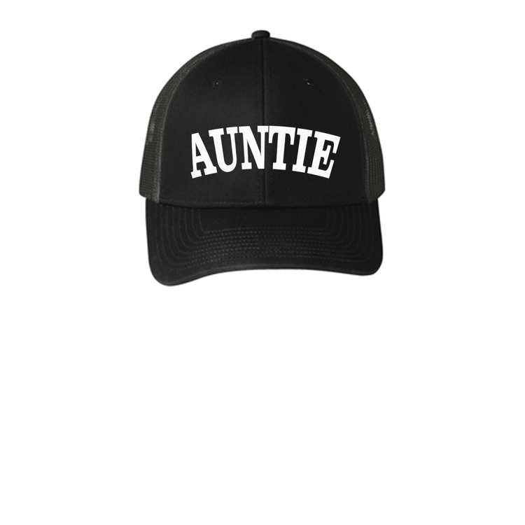 AUNTIE - C112 Port Authority® Snapback Trucker Cap