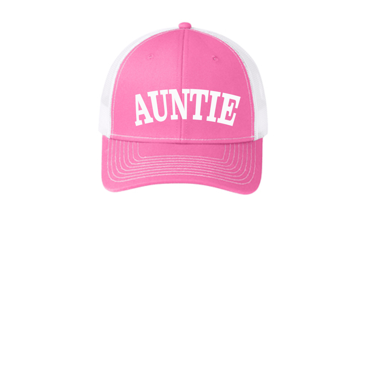 AUNTIE - C112 Port Authority® Snapback Trucker Cap