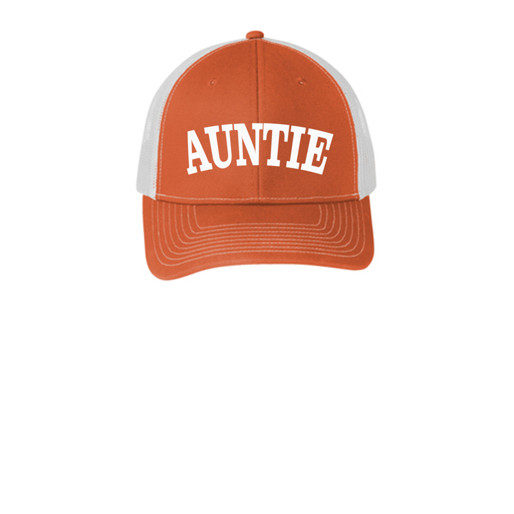 AUNTIE - C112 Port Authority® Snapback Trucker Cap