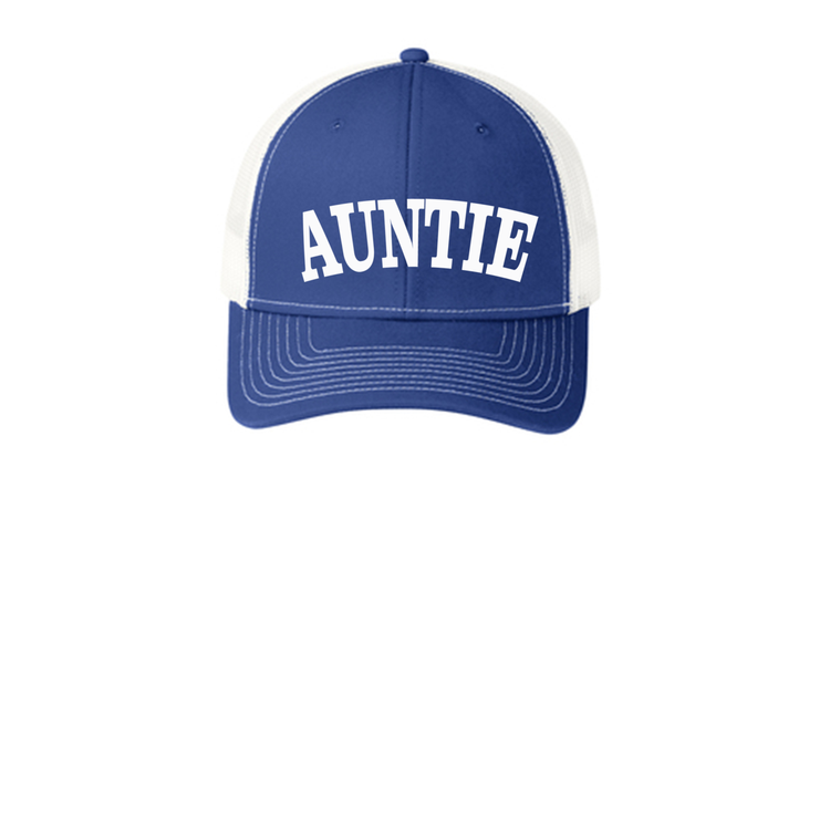 AUNTIE - C112 Port Authority® Snapback Trucker Cap