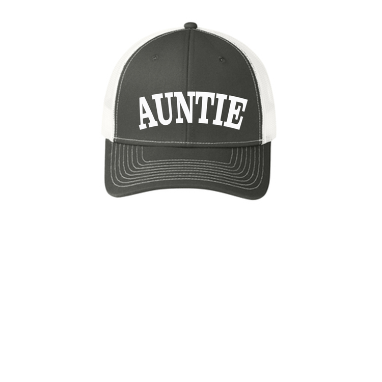 AUNTIE - C112 Port Authority® Snapback Trucker Cap