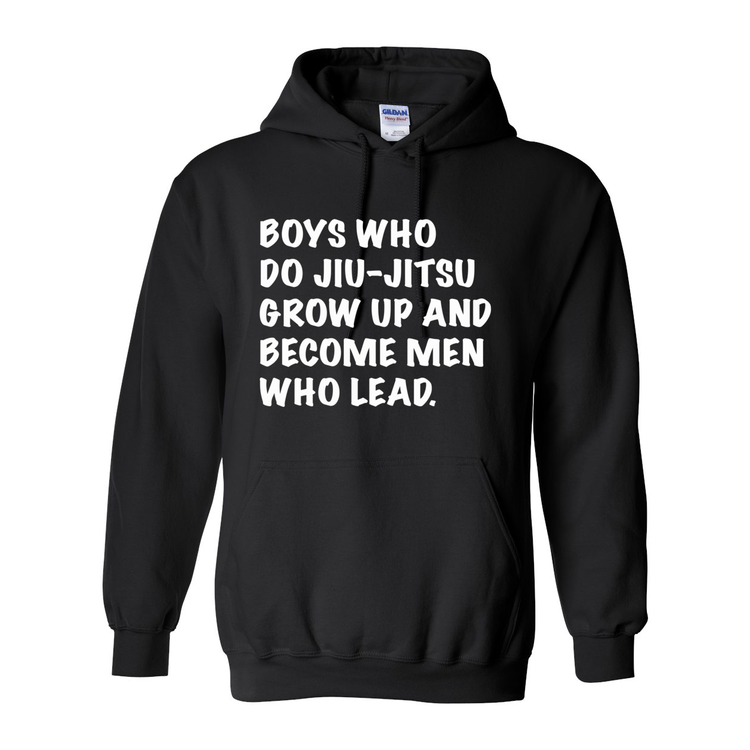 Boys Who Do Jiu-Jitsu - Hooded Sweatshirt