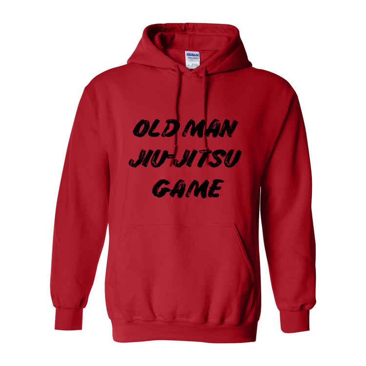 Old Man Jiu-Jitsu Game - Hooded Sweatshirt