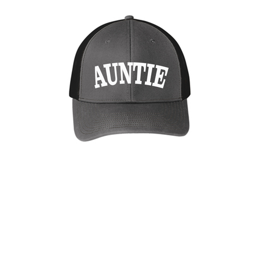 AUNTIE - C112 Port Authority® Snapback Trucker Cap