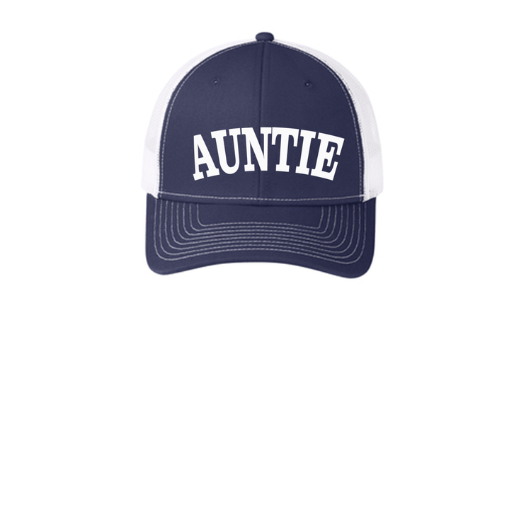 AUNTIE - C112 Port Authority® Snapback Trucker Cap