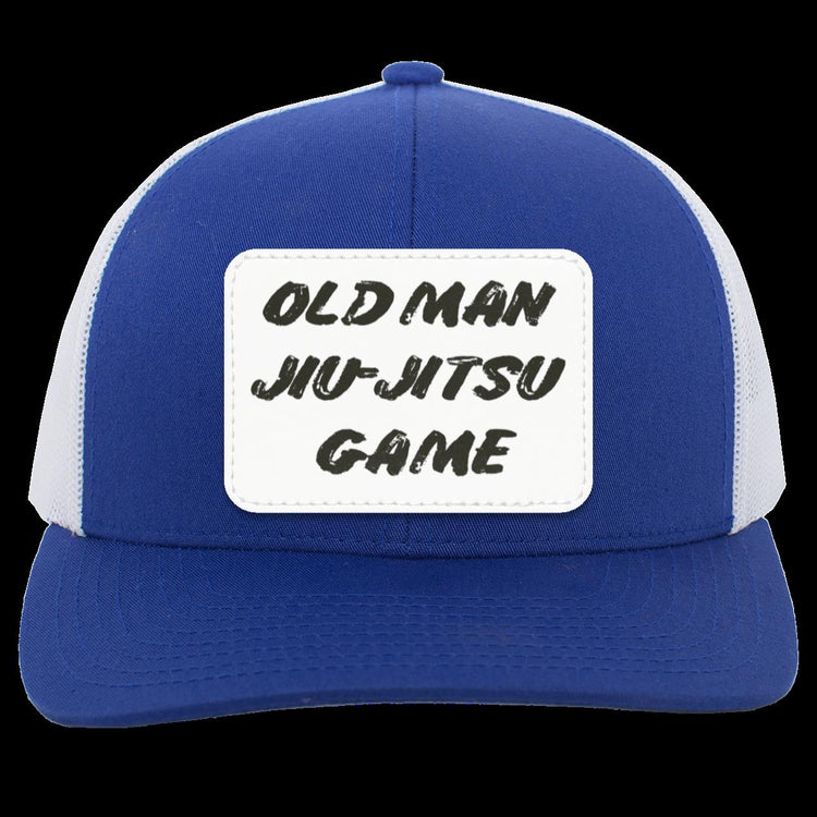 Old Man Jiu-Jitsu Game-Trucker Hat-Snap Back with Patch