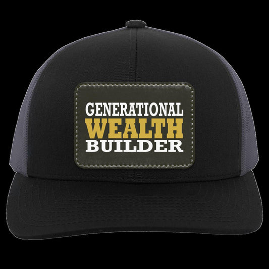 Generational Wealth Builder - Trucker Hat-Snap Back with Patch