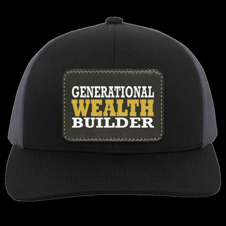 Generational Wealth Builder - Trucker Hat-Snap Back with Patch