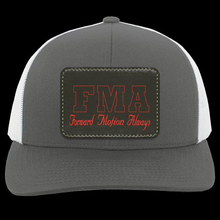 FMA-Trucker Hat-Snap Back with Patch Black