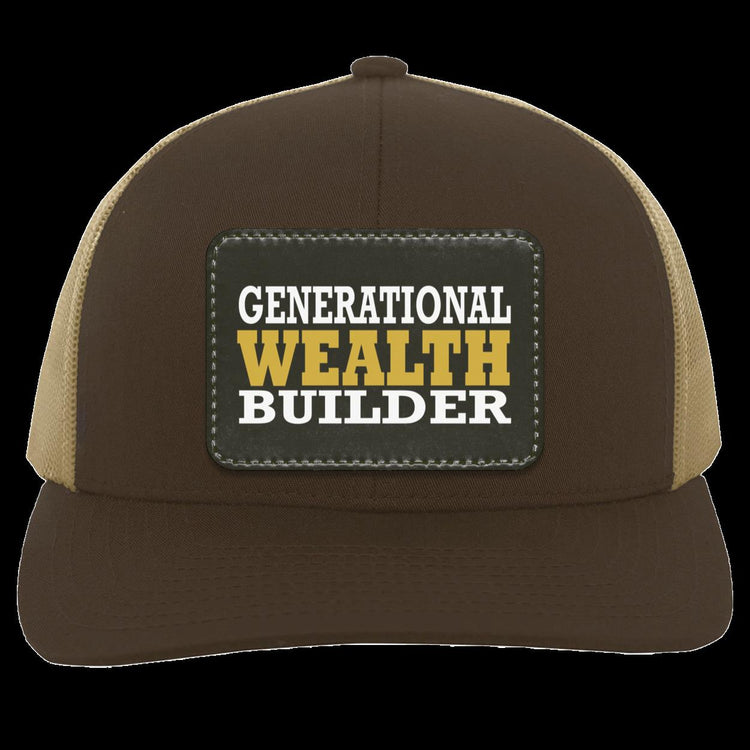 Generational Wealth Builder - Trucker Hat-Snap Back with Patch