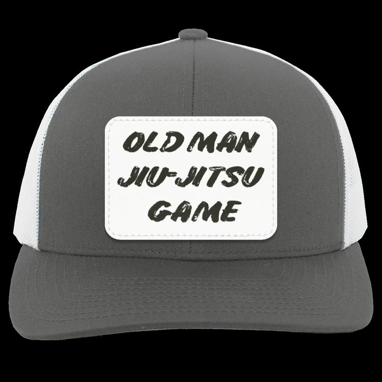 Old Man Jiu-Jitsu Game-Trucker Hat-Snap Back with Patch