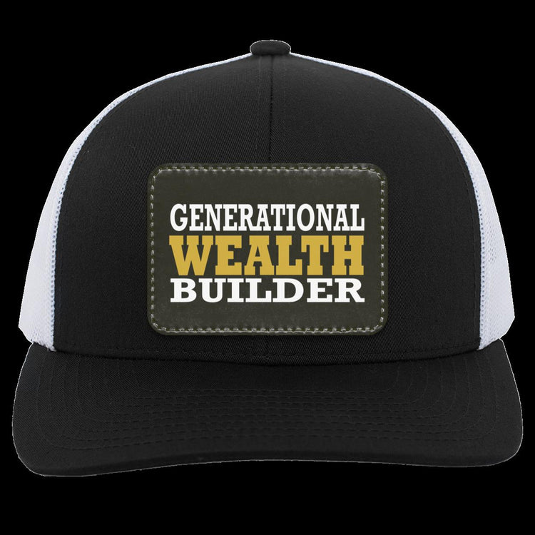 Generational Wealth Builder - Trucker Hat-Snap Back with Patch