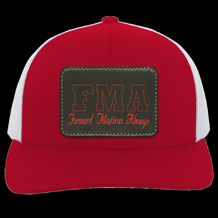 FMA-Trucker Hat-Snap Back with Patch Black