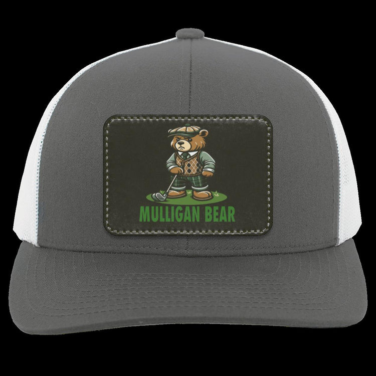 Mulligan Bear-Trucker Hat-Snap Back with Patch