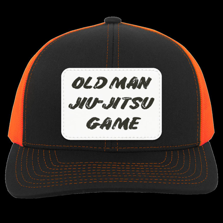 Old Man Jiu-Jitsu Game-Trucker Hat-Snap Back with Patch