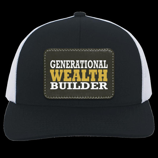 Generational Wealth Builder - Trucker Hat-Snap Back with Patch