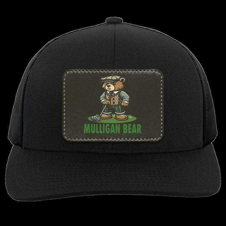 Mulligan Bear-Trucker Hat-Snap Back with Patch