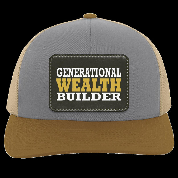 Generational Wealth Builder - Trucker Hat-Snap Back with Patch