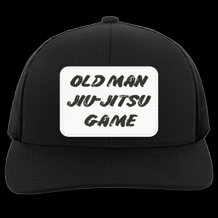 Old Man Jiu-Jitsu Game-Trucker Hat-Snap Back with Patch