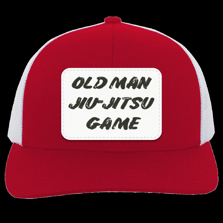 Old Man Jiu-Jitsu Game-Trucker Hat-Snap Back with Patch