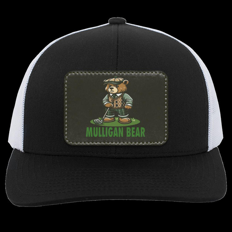 Mulligan Bear-Trucker Hat-Snap Back with Patch