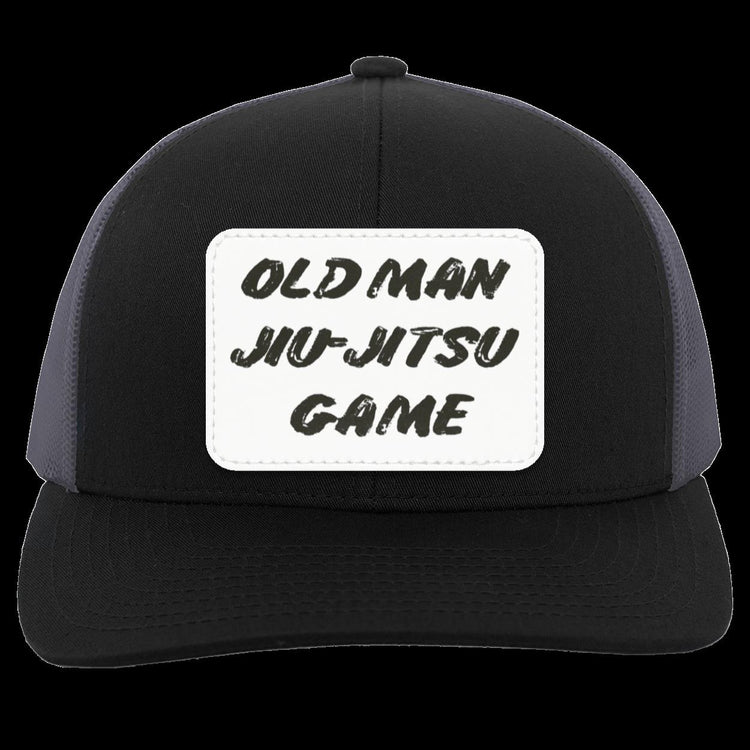 Old Man Jiu-Jitsu Game-Trucker Hat-Snap Back with Patch