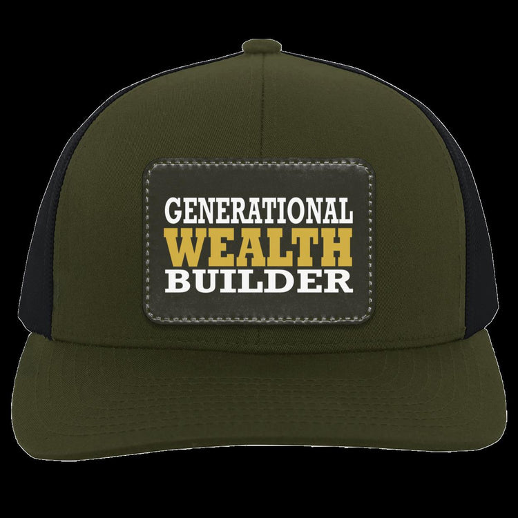 Generational Wealth Builder - Trucker Hat-Snap Back with Patch