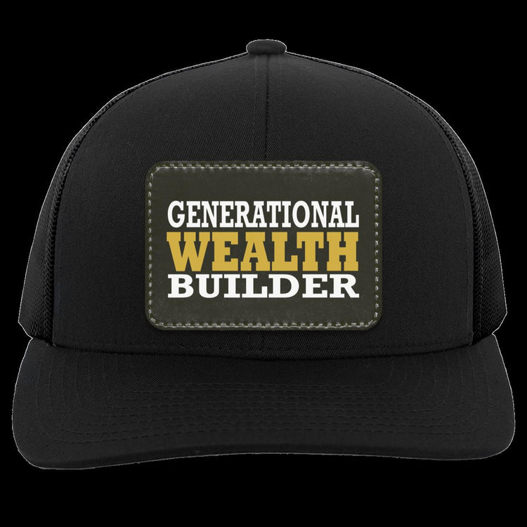 Generational Wealth Builder - Trucker Hat-Snap Back with Patch