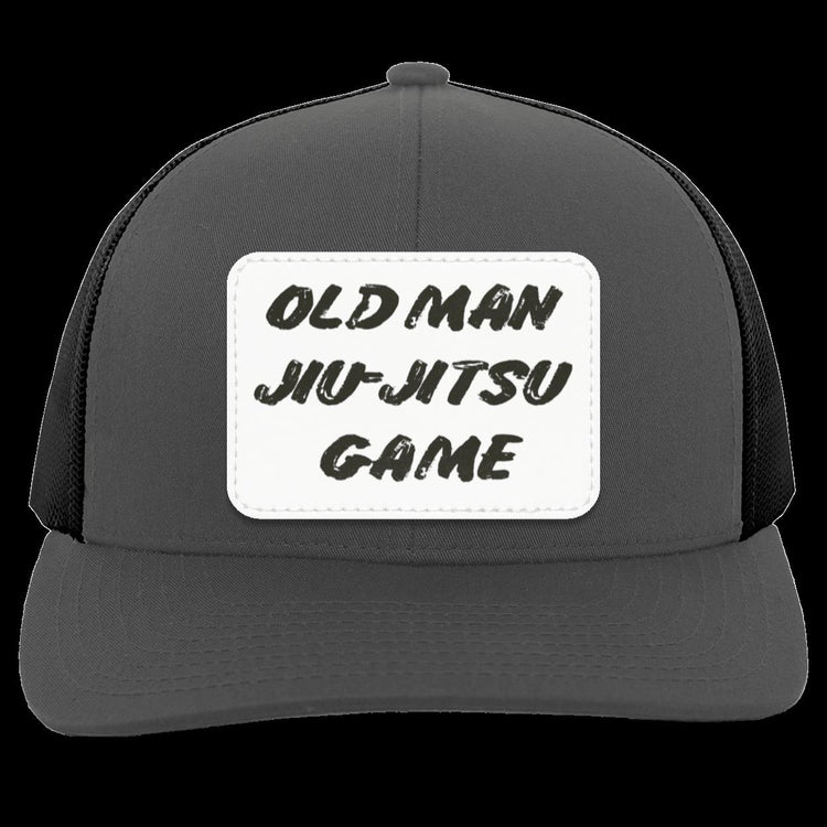 Old Man Jiu-Jitsu Game-Trucker Hat-Snap Back with Patch