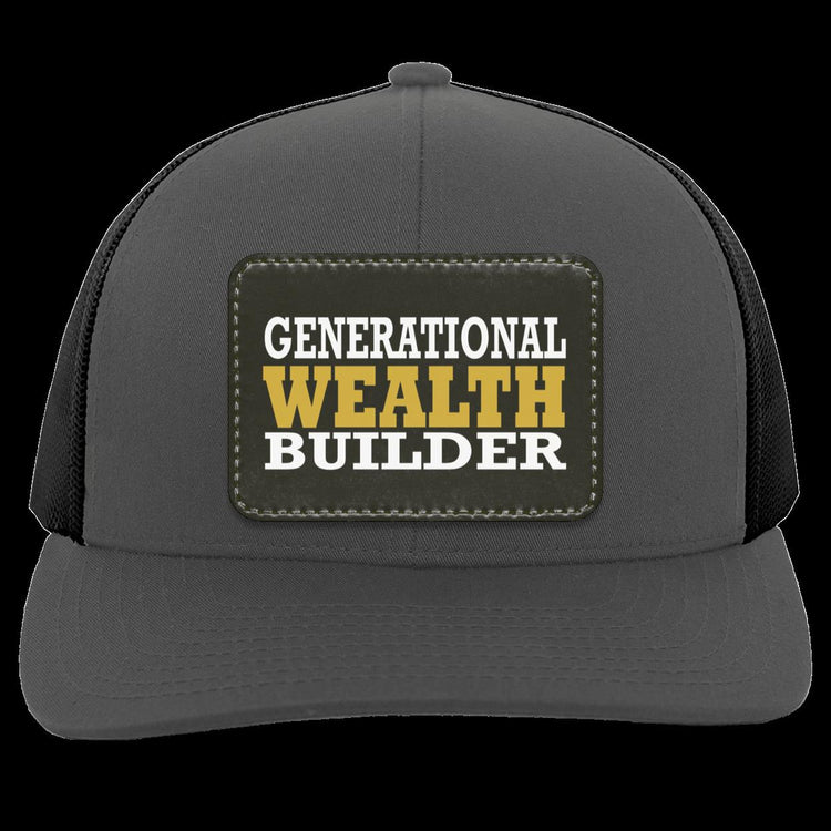 Generational Wealth Builder - Trucker Hat-Snap Back with Patch