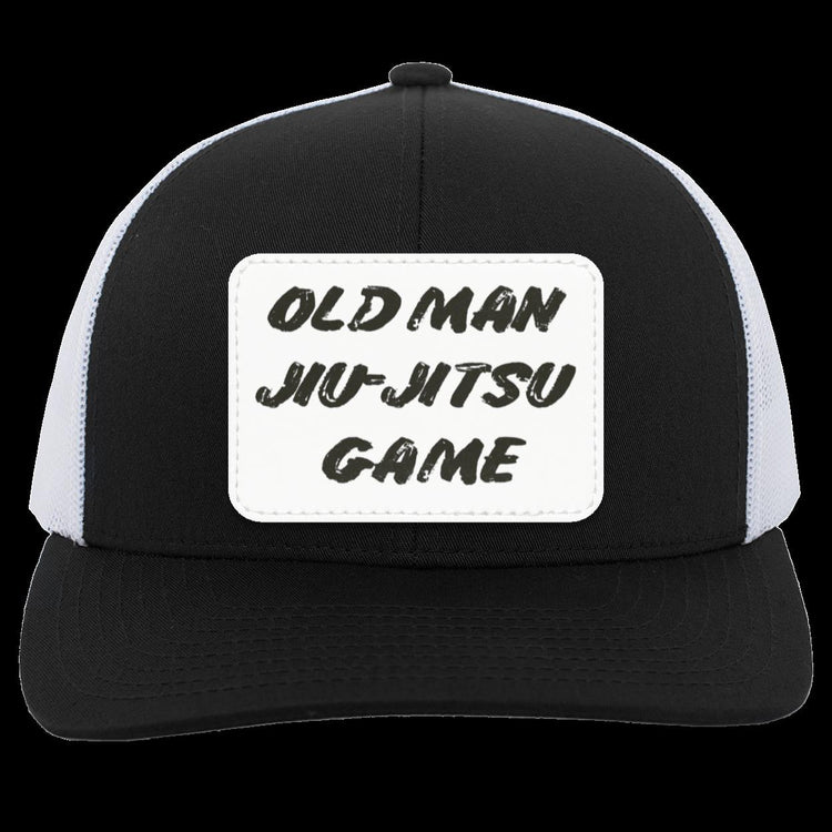 Old Man Jiu-Jitsu Game-Trucker Hat-Snap Back with Patch