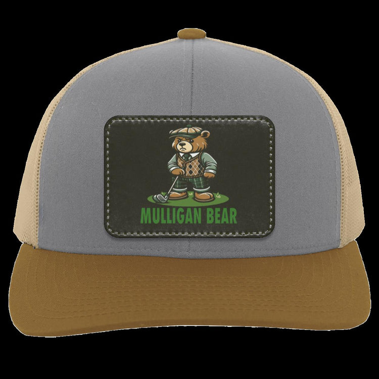 Mulligan Bear-Trucker Hat-Snap Back with Patch