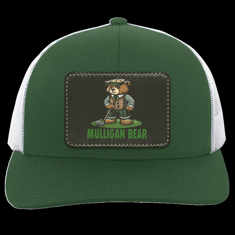 Mulligan Bear-Trucker Hat-Snap Back with Patch