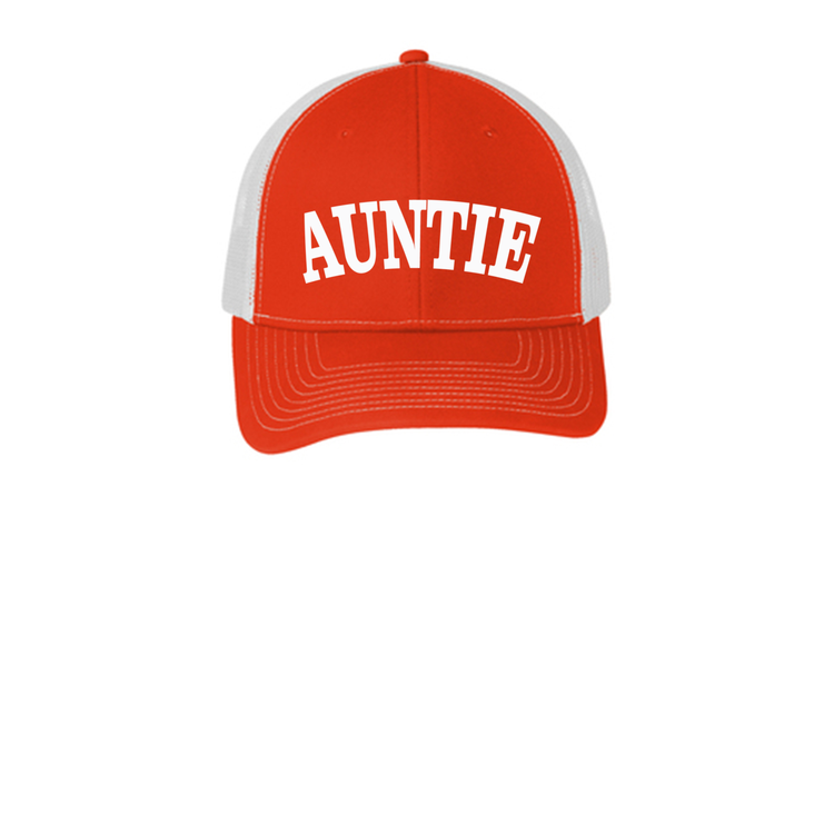 AUNTIE - C112 Port Authority® Snapback Trucker Cap