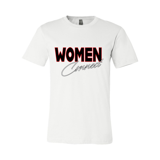 Women Connect - White  Unisex Tee