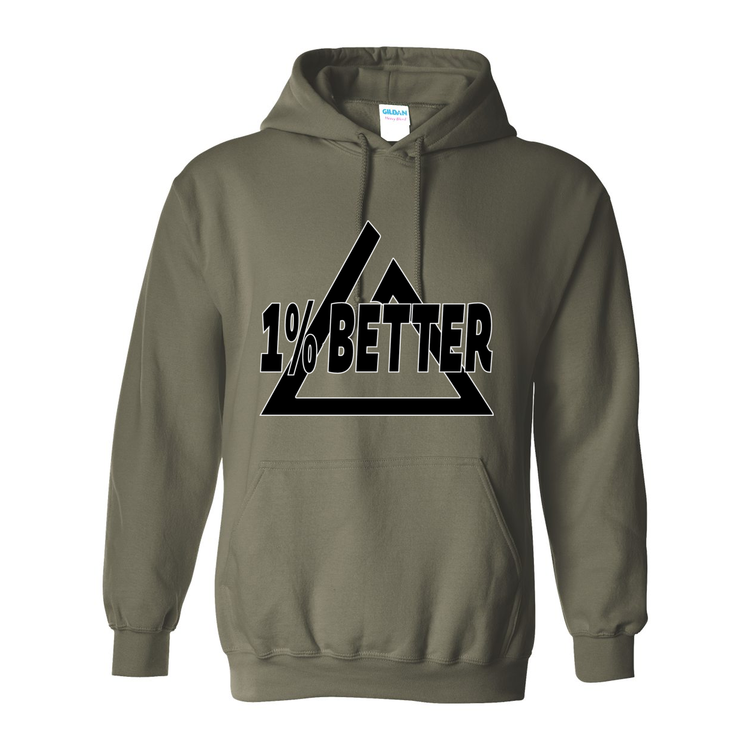 1% Better BJJ - Hooded Sweatshirt