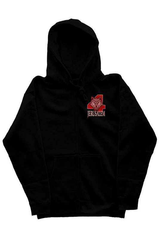 J4 Wolf Pack Zip Up Hoodie