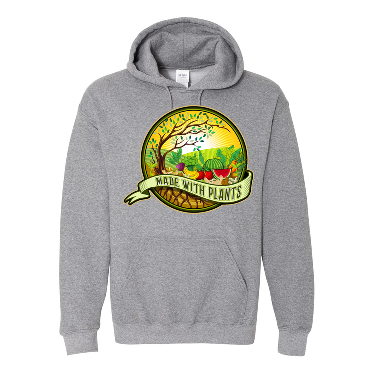 Made With Plants - Hooded Sweatshirt