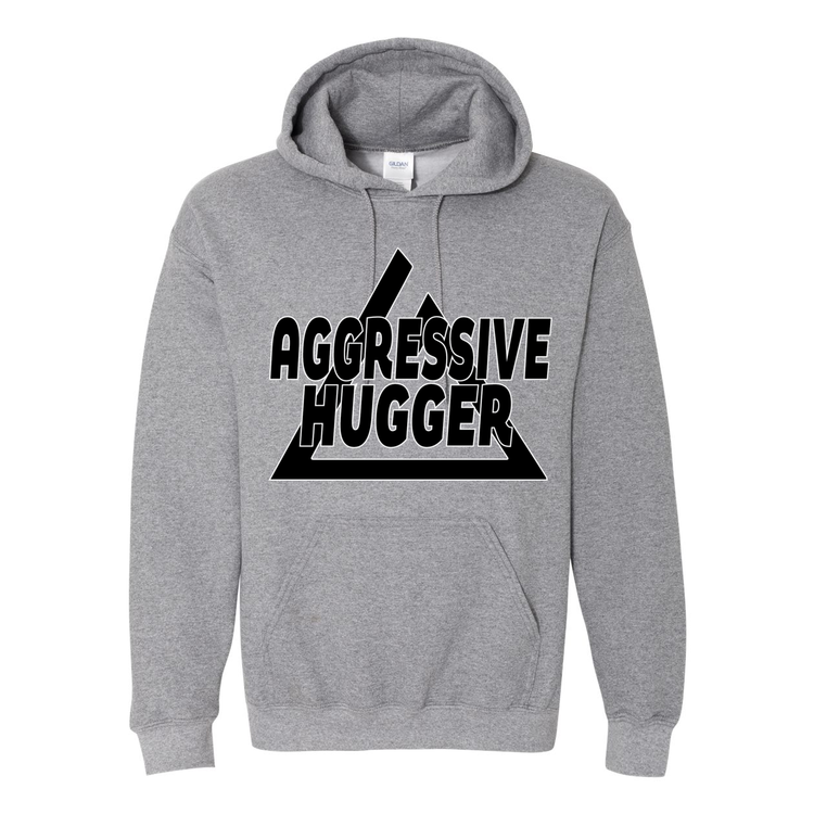 Aggressive Hugger BJJ - Hooded Sweatshirt