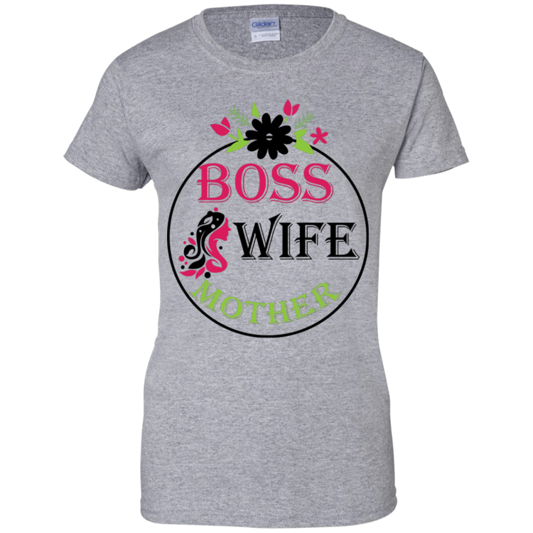 Boss-Wife-Mother - v1 - Women's Tee