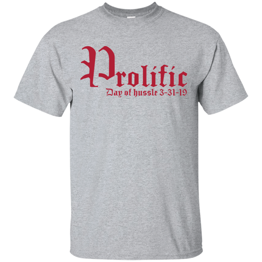 Prolific - Day of Hussle - Red - Men's Tee