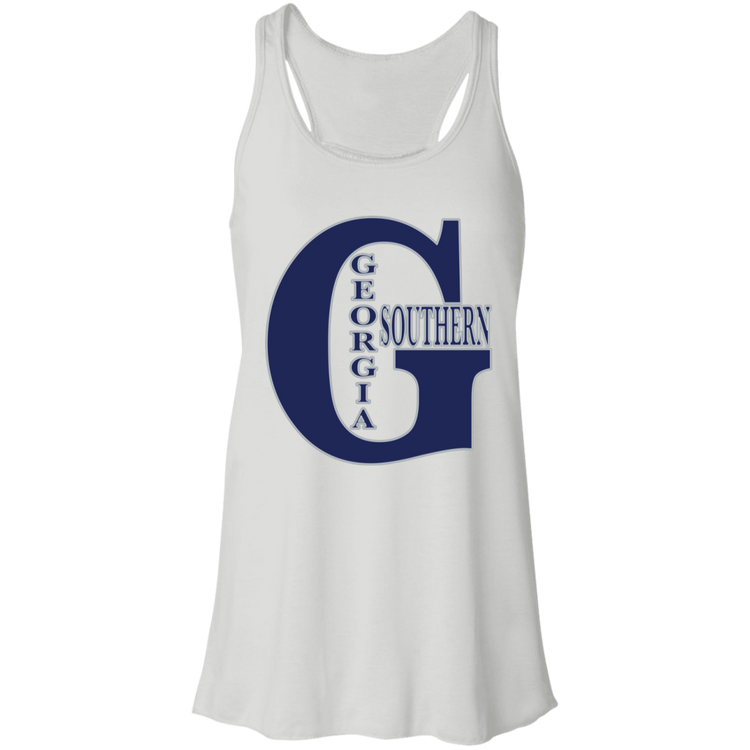 Georgia Southern - Fashion Fitted Women's Flowy Racerback Tank