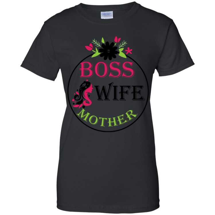 Boss-Wife-Mother - v1 - Women's Tee