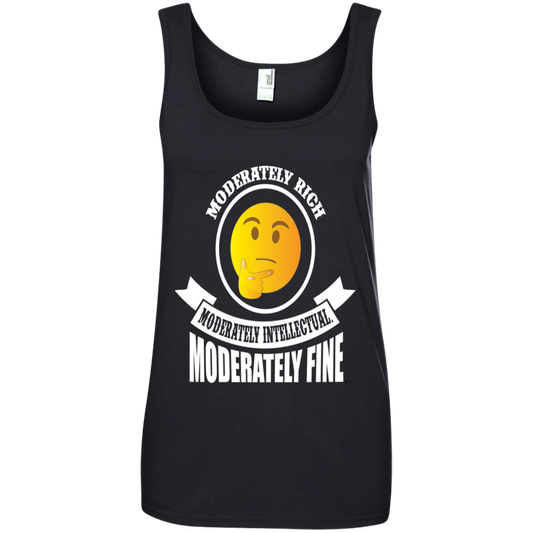 Women's Tank TopModerately Rich - Intellectual - Fine -