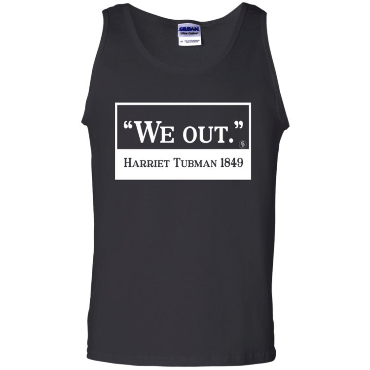 Tubman - We Out - White - Men's Tank Top