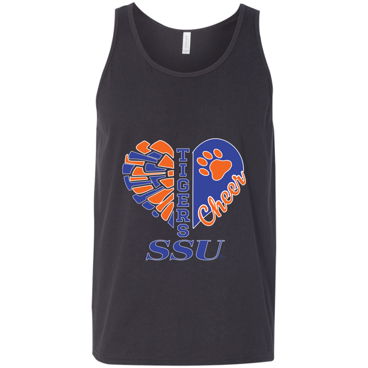 SSU - Tigers Cheer - Fashion Fitted Unisex Tank