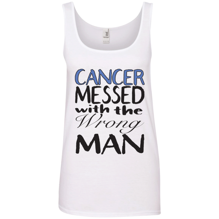 Prostate Cancer Wrong Man - Women's Tank Top