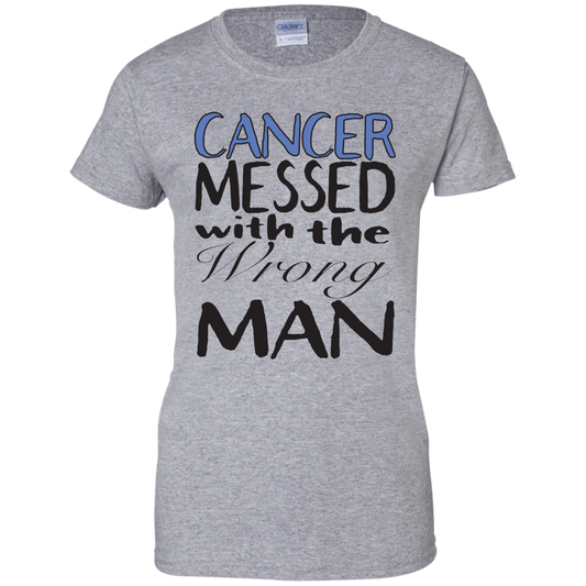 Prostate Cancer Wrong Man - Women's Tee