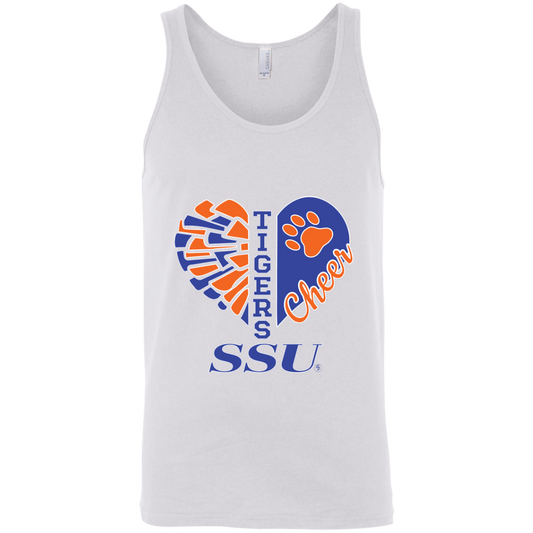 SSU - Tigers Cheer - Fashion Fitted Unisex Tank