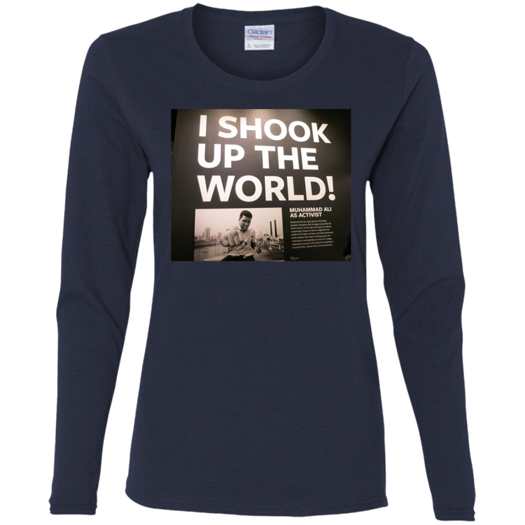 I Shook Up The World Women's LS Tee